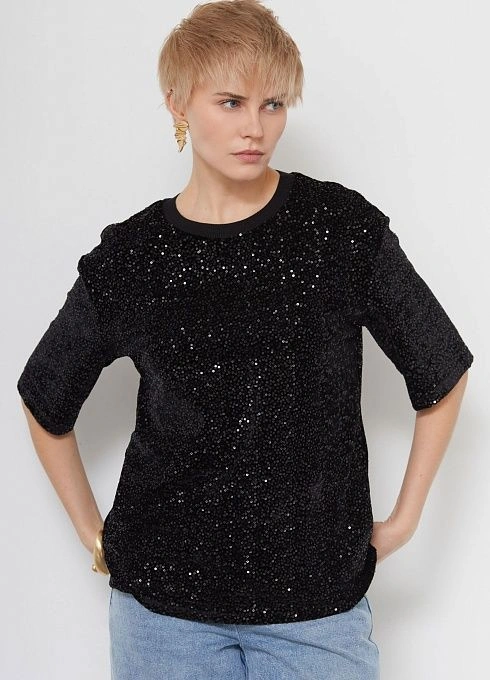  GRIOL. Джемпер жен. 311163.6_313.8282L Черный GRIOL