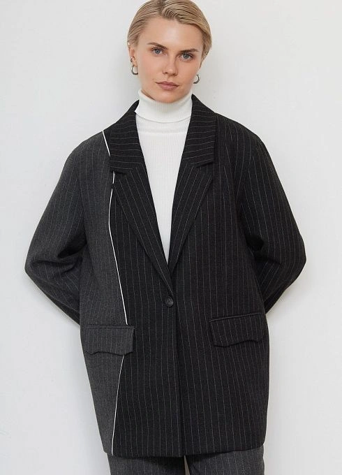  GRIOL. Жакет жен. 378387.11312.7602S Серый GRIOL