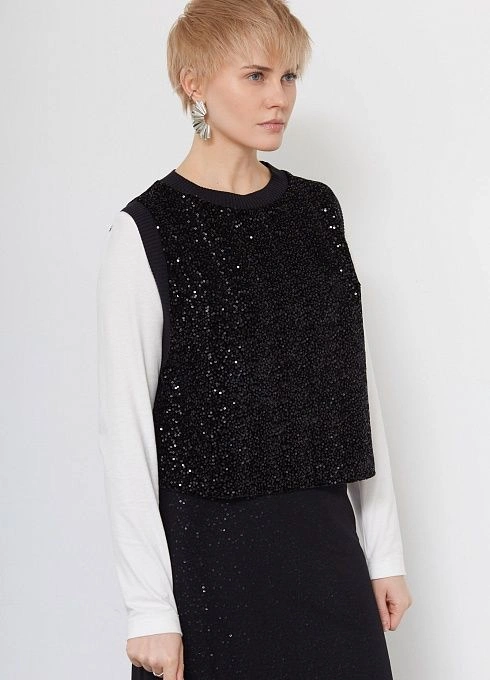 Жилет жен. 380021Б.6_313.8282L Черный (4)