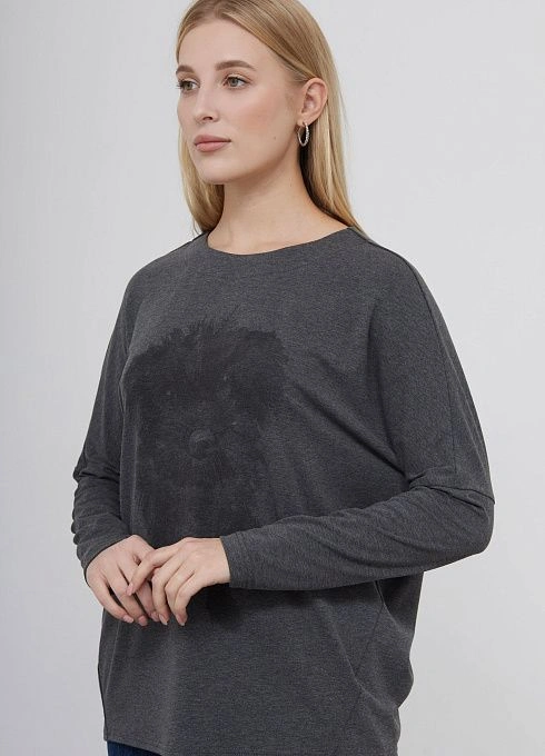 Джемпер жен. 310657ГНР.6_313.7600M Антрацит  (4)