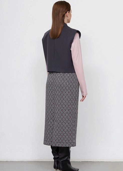 Юбка жен. 350060.03313.7347P Серо-розовый  (1)