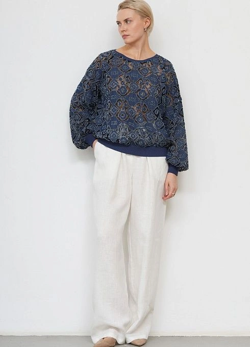 Джемпер жен. 310903Т.03312.9582Y Деним (2)