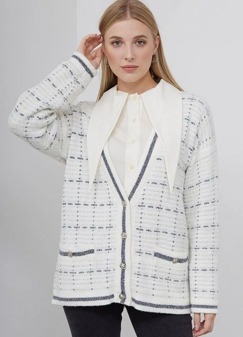  GRIOL. Жакет жен. 370223.15303.0782P Молочный GRIOL