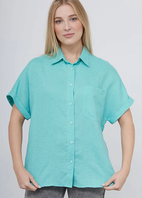 Рубашка оверсайз льняная GRIOL