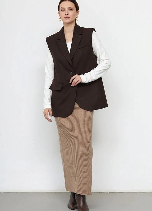 Жилет жен. 388386.11312.5900N Коричневый (5)
