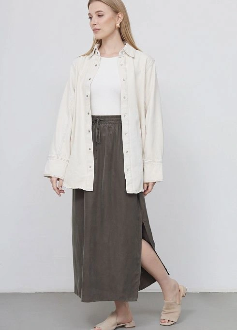  GRIOL. Юбка жен. 358463.11312.3700N Хаки GRIOL