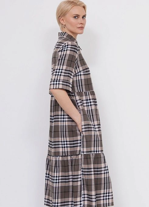 Платье жен. 368721.11312.3401P Хаки (4)