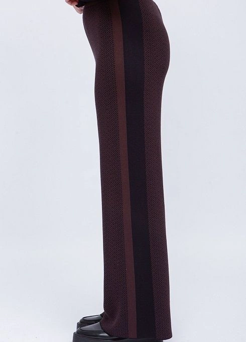 Брюки жен. 380077.33303.8211G Чёрно-коричневый  (5)