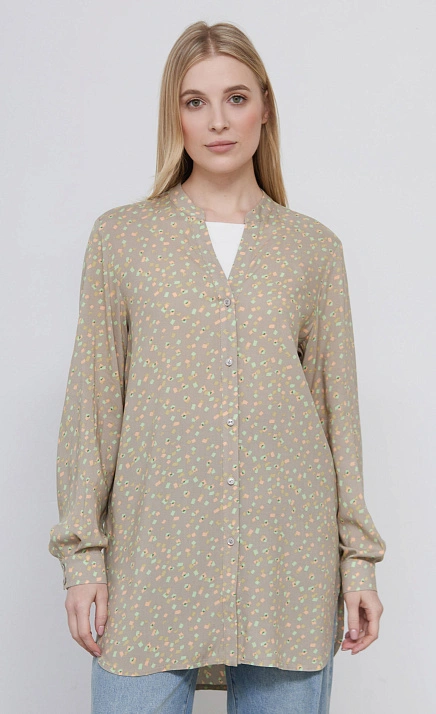 Блузка удлиненная из вискозы GRIOL