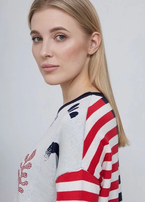 Джемпер жен. 310489.33303.0201A Белый  (1)