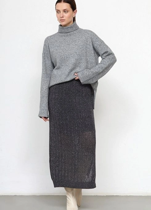 Юбка жен. 350133.05303.7700N  Темно-серый (3)