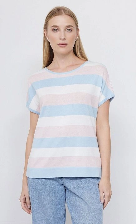  GRIOL. Джемпер жен.310210.33303.0716S Розово-голубой 