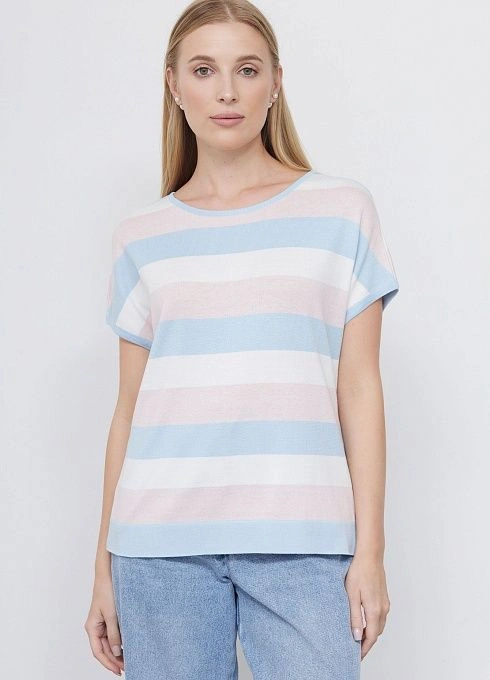  GRIOL. Джемпер жен.310210.33303.0716S Розово-голубой GRIOL