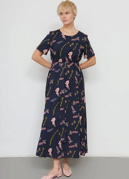 Платье жен. 368338.11312.9601F Тёмно-синий  (6)