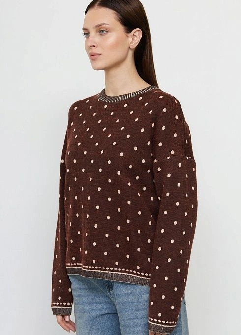 Джемпер жен. 310464.33303.0359D Коричневый (1)