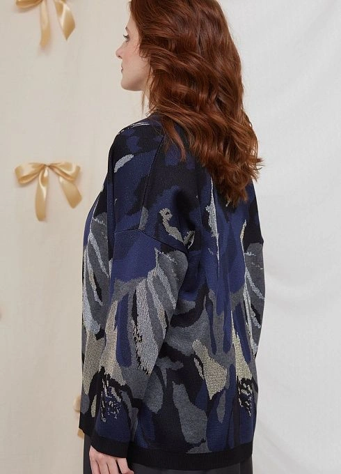 Жакет жен. 370230.33303.9600L Т.синий  (1)