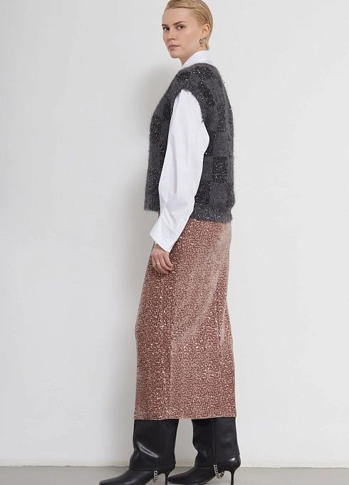 Юбка жен. 350063.03313.0500N жемчужный (5)