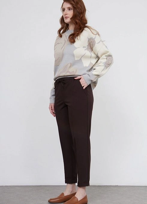 Брюки жен. 320215.09312.5900N Тёмно-коричневый (3)