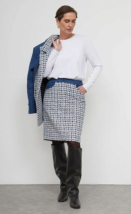 GRIOL. Юбка жен. 358492.11312.8401P Мультиколор GRIOL GRIOL. Юбка жен. 358492.11312.8401P Мультиколор