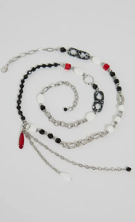  GRIOL. Колье Pokerface2 Черный 