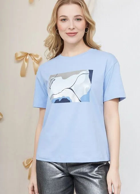  GRIOL. Джемпер жен. К658715 Голубой GRIOL