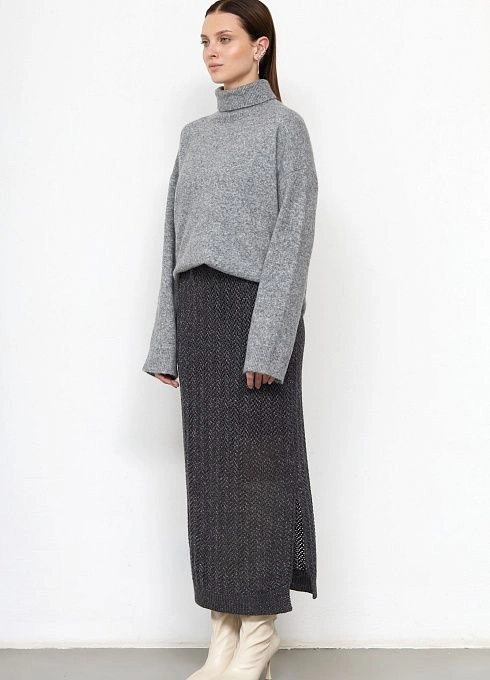 Юбка жен. 350133.05303.7700N  Темно-серый (1)