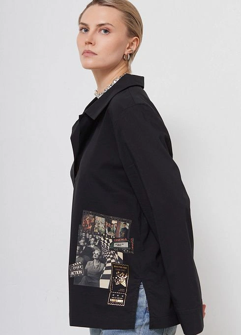 Блуза жен. 311086Б.03312.8200Е Черный (3)