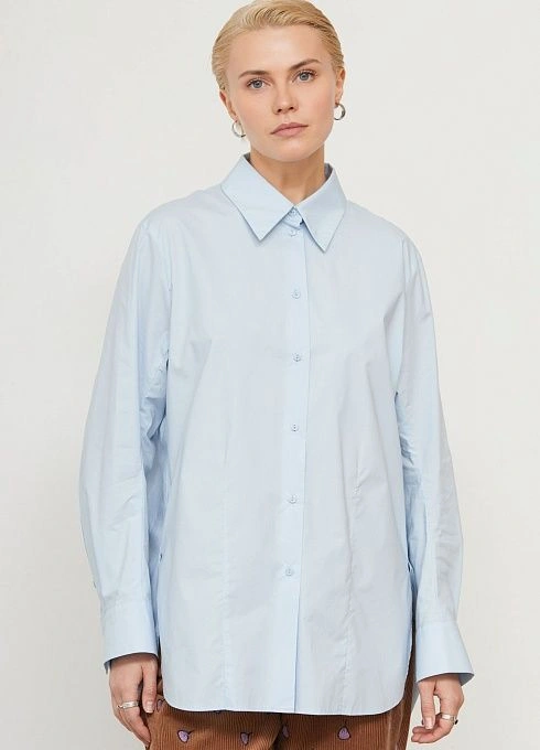 Рубашка оверсайз с разрезами GRIOL