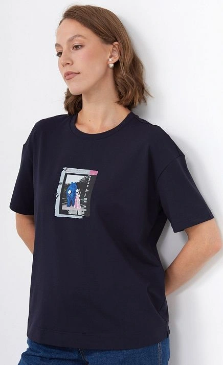  GRIOL. Джемпер жен. 310931.03313.9600E Т.синий 