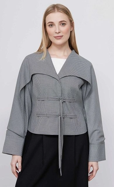  GRIOL. Жакет жен. 374579.11312.8202Z Чёрно-белый 