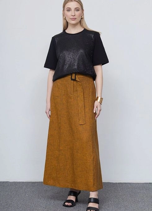  GRIOL. Юбка жен. 358246.37312.2694M Жёлто-синий GRIOL