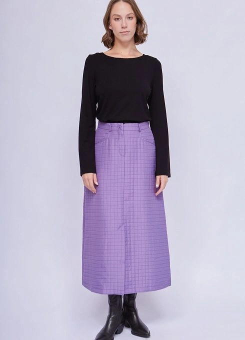 Юбка жен. 350061.03312.9100N Фиолетовый  (2)