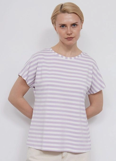  GRIOL. Джемпер жен. 310893УК.6_313.8902S белый/сиреневый GRIOL