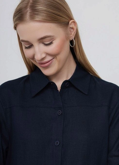 Платье жен. 368171.11312.9600N Т.синий  (1)