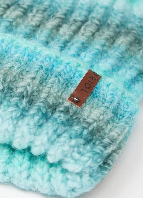 Шапка женская ZWH83422 068 бирюза  (1)