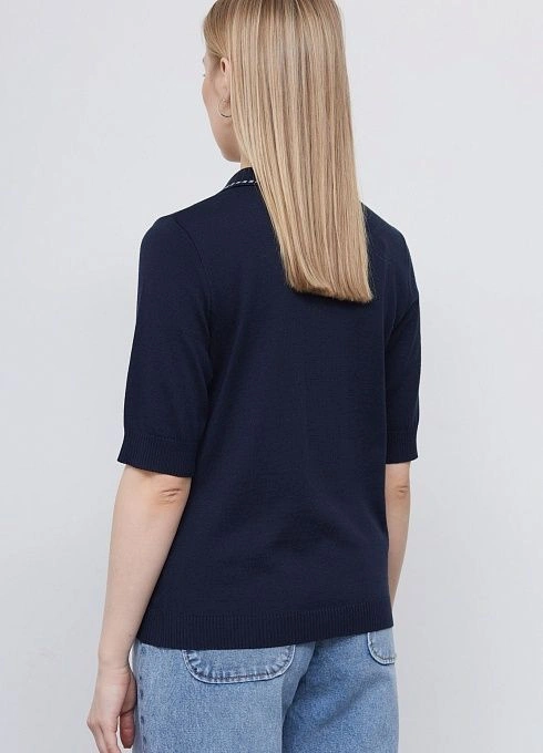 Джемпер жен. 310480.33303.9602N Т.синий  (1)