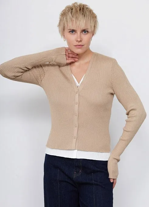  GRIOL. Жакет жен. 370237.33303.0302S Бежево- молочный GRIOL