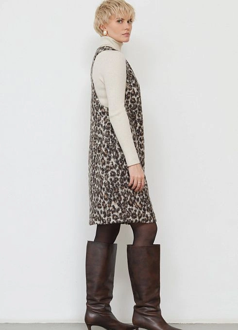 Сарафан жен. 344603.11313.5901O Коричнево-молочный (5)