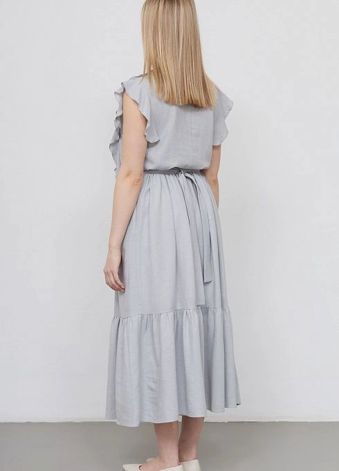 Платье жен. 363423А.11312.7300N Светло-серый  (5)