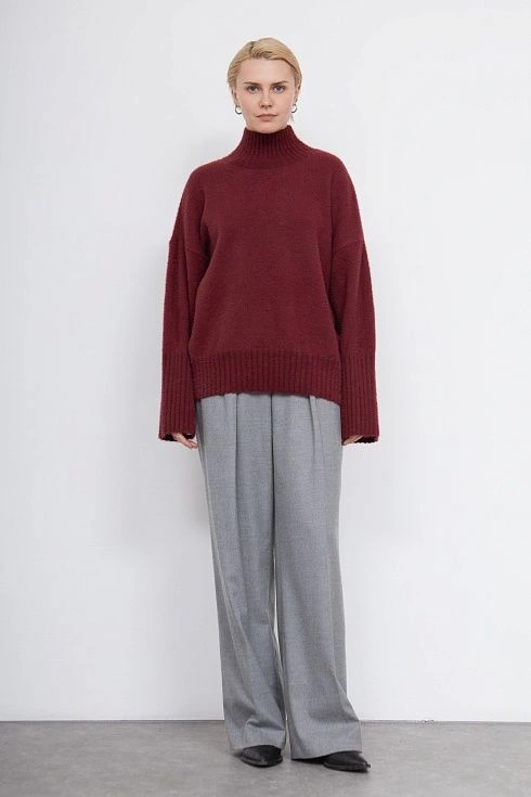 Джемпер жен. 310601.33303.4700N Бордовый (2)