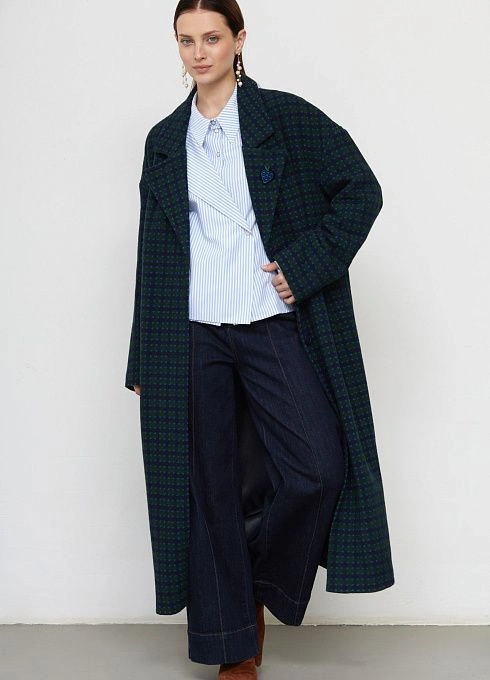 Жакет жен. 370086.03312.8829P зеленыйсиний  (2)