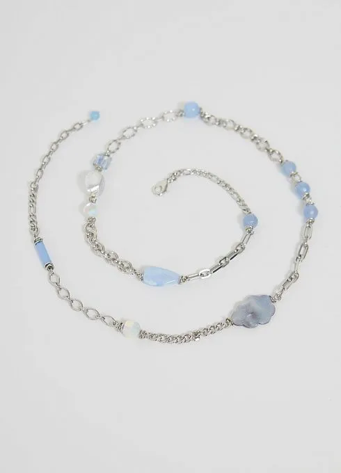  GRIOL. Колье С неба лей1 Голубой GRIOL