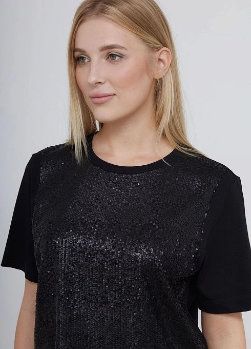 Джемпер жен. 311075ОТ.03313.8200Т Чёрный  (4)