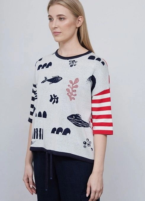 Джемпер жен. 310489.33303.0201A Белый  (4)