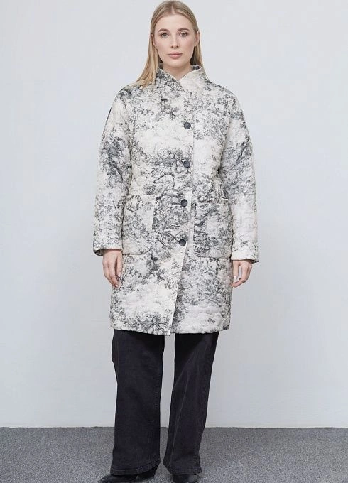 Пальто жен. 534374.11208.5101М Мультиколор  (2)