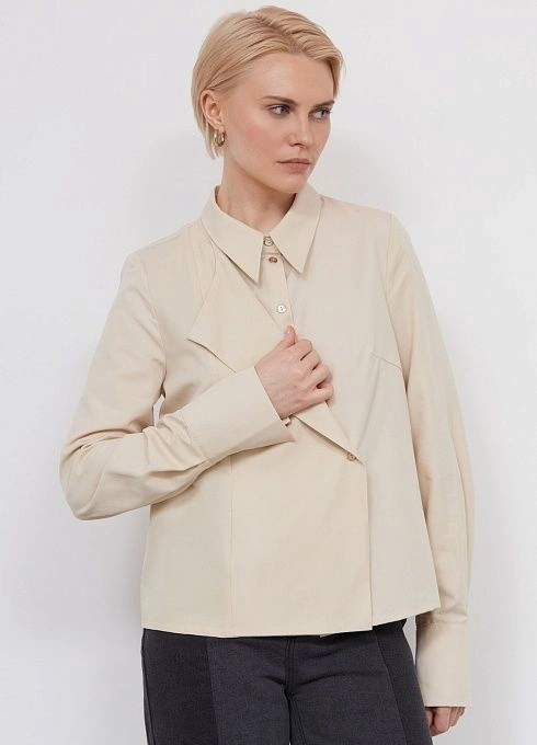 Блузка с отлетной полочкой GRIOL