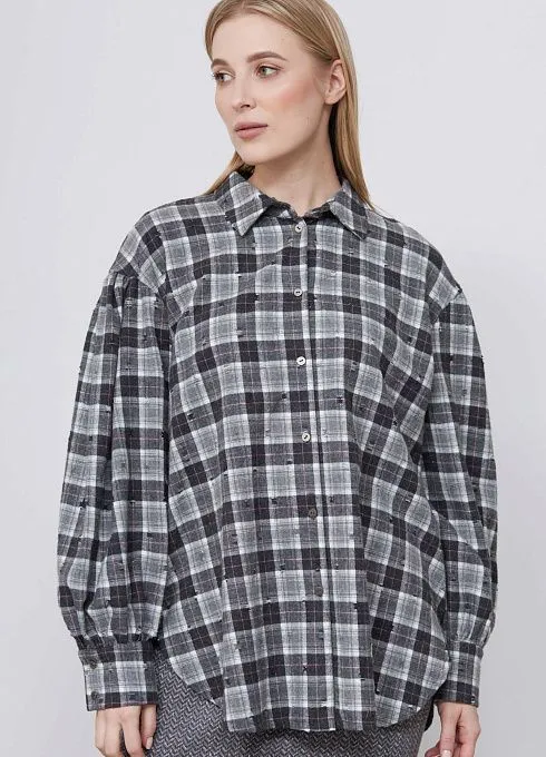 Блузка жен. 310990.03312.2984P Серый  (3)