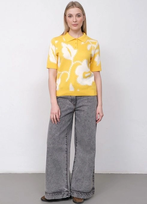 Джемпер жен. 310501.33303.2107F Жёлтый  (2)