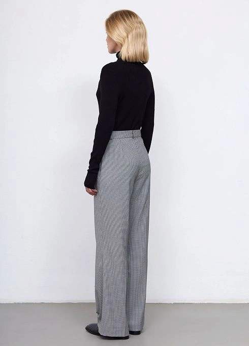 Брюки жен. 324429.11312.8202Z Чёрно-белый  (4)