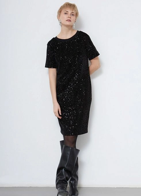  GRIOL. Платье жен. 360139ГП.6_313.8282L Черный GRIOL